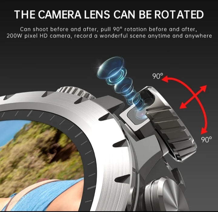 🌟Montre intelligente PRO. 2GB RAM. 16GB ROM. Carte SIM. WIFI. Camera HD. ANDROID 10.🌟