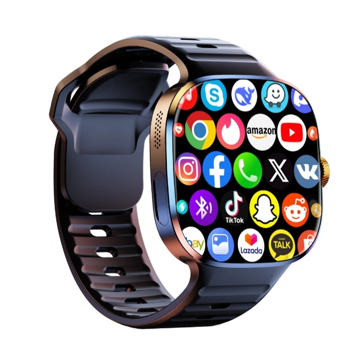 🌟Montre intelligente Elegante ,Style & PRO. 8GB RAM. 128GB ROM. chat GPT Carte SIM. WIFI. Camera HD. Mesure TENSION ANDROID 10.🌟