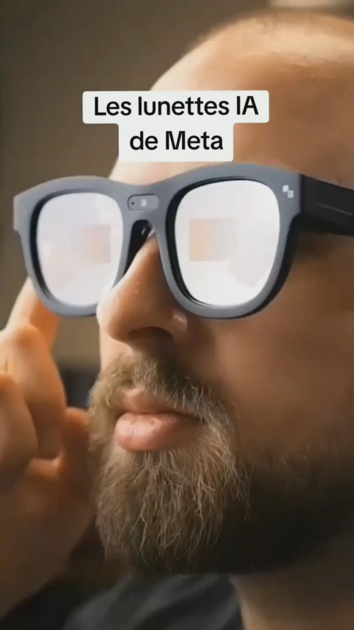 📲📲-LUNETTES INTELLIGENTES W610s, TRADUCTEUR TEXTE & LANGUE, ECOUTEUR, BLUETOOTH, APPEL; CAMERA HD, SOLAIRE IA📲📲-